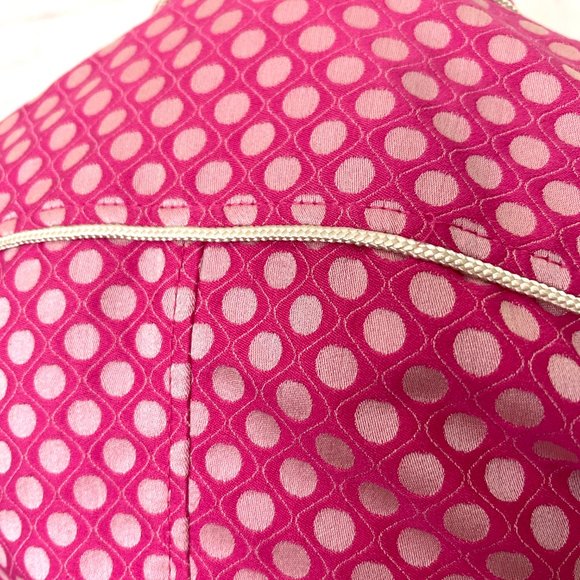 Moschino - Cheap and Chic Pink Polka Dot Blazer - Size 6 - Picture 8 of 16